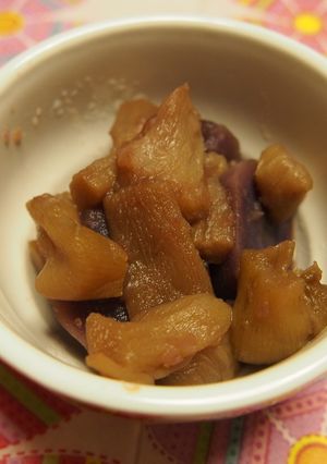 ずいきとじゃがいもの煮物-レシピのメイン写真