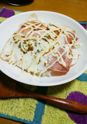 手抜きですが何か?☆一人ランチに卵丼☆-レシピのメイン写真