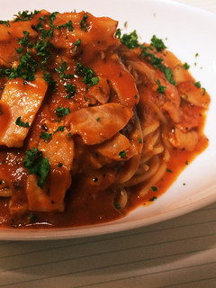 簡単!家庭の味に!トマトベースのパスタ☆-レシピのメイン写真