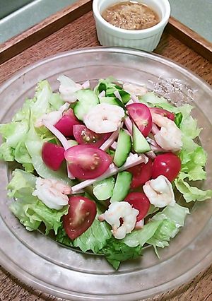 夏・生姜サラダ-レシピのメイン写真