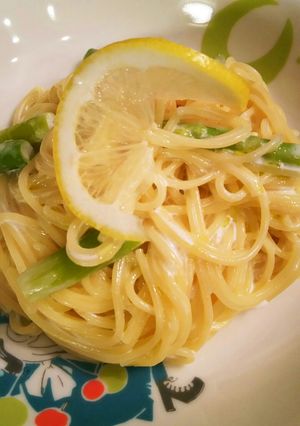 レモンクリームパスタ-レシピのメイン写真