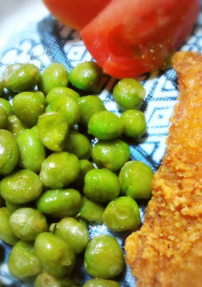 名わき役！　塩えんどうのバター炒め-レシピのメイン写真