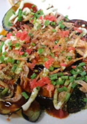 ナスの消費に☆ナスのお好み焼き☆-レシピのメイン写真