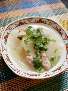 簡単1品♡鶏もも肉と大根の塩麹煮-レシピのメイン写真