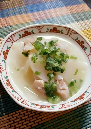 簡単１品♡鶏もも肉と大根の塩麹煮-レシピのメイン写真