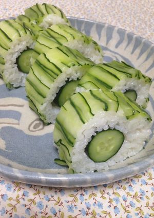 きゅうりが美味しいかっぱ巻き-レシピのメイン写真
