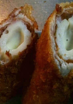 給料前お助けメニューチーちくの肉巻フライ-レシピのメイン写真