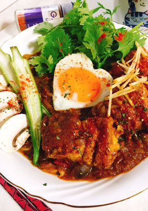 塩豚でこっくり豚バラの角煮カレー-レシピのメイン写真
