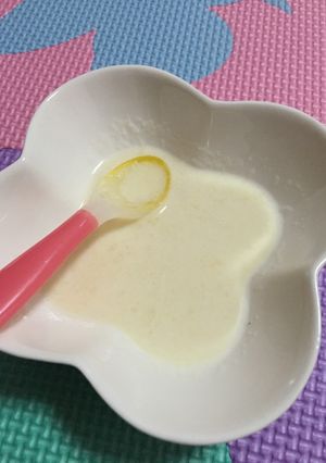 離乳食☆初期 じゃが芋のミルクスープ-レシピのメイン写真