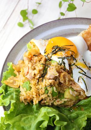 アボカド豚キムチチャーハン-レシピのメイン写真