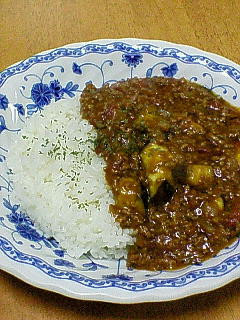 茄子のキーマカレー-レシピのメイン写真