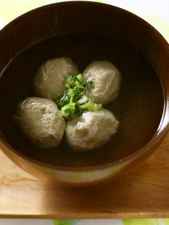 朝食におススメ!簡単いわしのつみれ汁-レシピのメイン写真