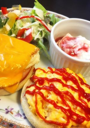 朝食にぴったり☆イングリッシュマフィン♪-レシピのメイン写真