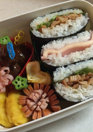 中学生お弁当(28.7.28)-レシピのメイン写真