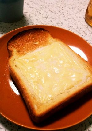 チーズシュガートースト♪-レシピのメイン写真