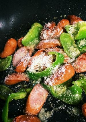 ソーセージとピーマン お弁当にピッタリ-レシピのメイン写真