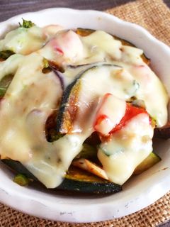 たっぷり夏野菜のチーズ焼き-レシピのメイン写真
