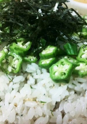 夏の混ぜご飯-レシピのメイン写真