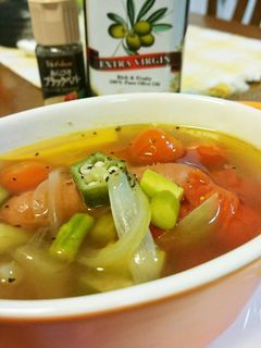 簡単♪トマトコンソメスープ-レシピのメイン写真