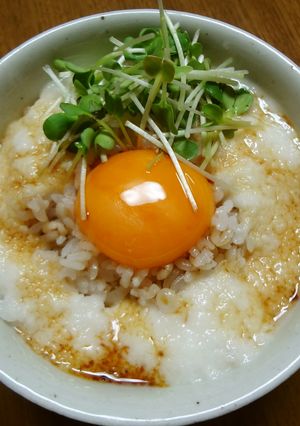 【京都丹波】栄養満点！葉酸玉子かけご飯-レシピのメイン写真