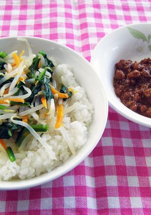 学校給食　ビビンバ-レシピのメイン写真