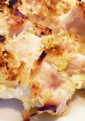 カレー粉とガーリックで♡胸肉のパン粉焼き-レシピのメイン写真