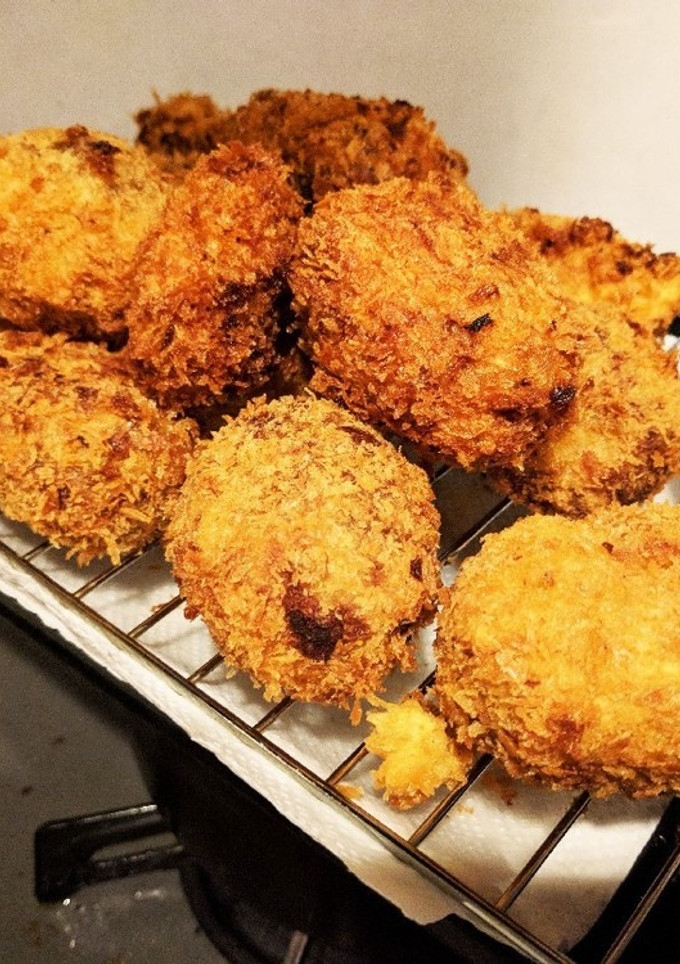 揚げ物に…魚焼きグリルの容器で油切り-レシピのメイン写真