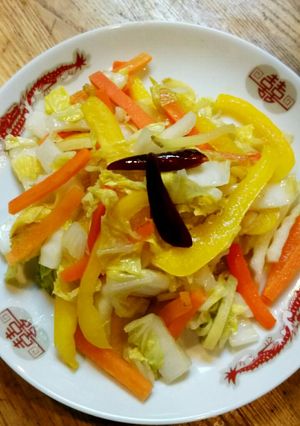冷製ピリ辛甘酢醤油ラーパーツァイ-レシピのメイン写真