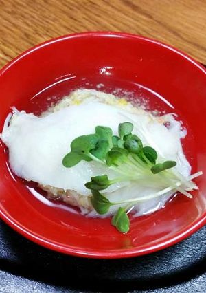 ベジローストとカニカマの泡雪-レシピのメイン写真