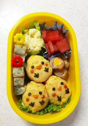ぴよぴよお弁当☆保育園-レシピのメイン写真