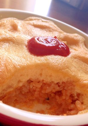 メレンゲオムライス-レシピのメイン写真