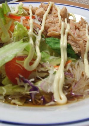サラダそうめん-レシピのメイン写真