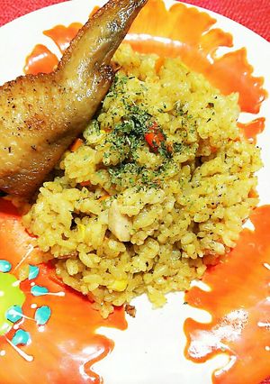 ピラフ風♪カレーの炊き込みご飯-レシピのメイン写真