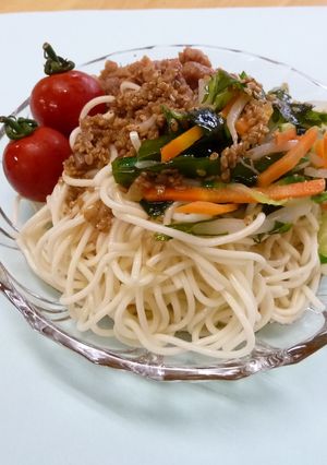 【学校給食】冷やし中華-レシピのメイン写真