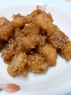 【学校給食】いかのごまがらめ-レシピのメイン写真
