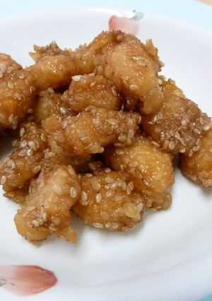 【学校給食】いかのごまがらめ-レシピのメイン写真