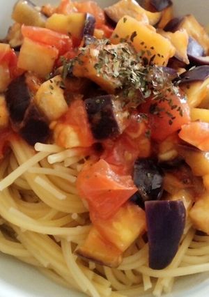 えごま油on！夏野菜の洋風パスタ-レシピのメイン写真