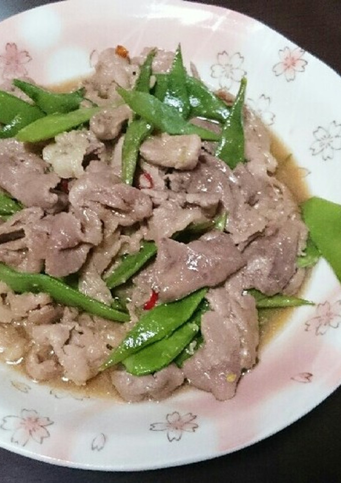 豚肉とささぎの甘辛炒め-レシピのメイン写真