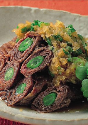 牛肉巻きの和風おろしソース-レシピのメイン写真
