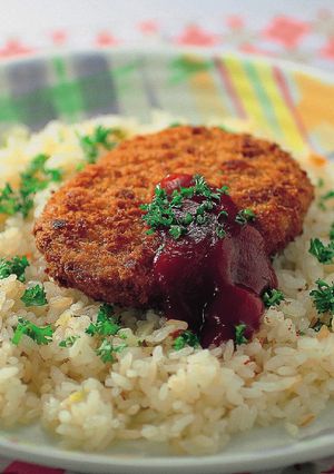 洋風メンチカツ丼-レシピのメイン写真