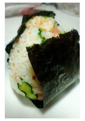 夏に食べたくなる、簡単あっさりおにぎり♪-レシピのメイン写真