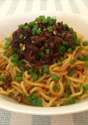 汁なし担々麺-レシピのメイン写真