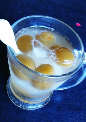 青梅甘露煮でスッキリさわやかソーダ割り♪-レシピのメイン写真