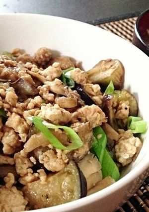 夏の！鶏そぼろ丼-レシピのメイン写真