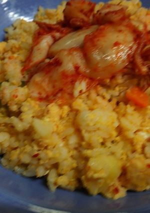 ポテサラ炒飯-レシピのメイン写真