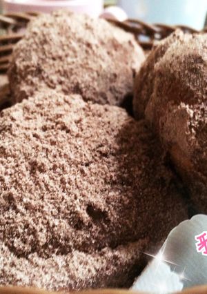 生地から手作り♡給食風のココア揚げパン♡-レシピのメイン写真