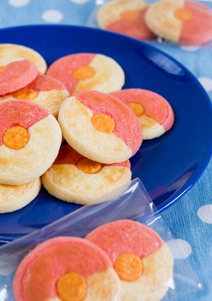サクサク! モンスターボール・クッキー-レシピのメイン写真