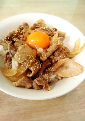 超簡単　５分でできる　スタミナ丼-レシピのメイン写真