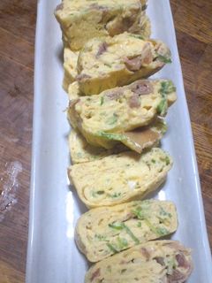 やきとり缶で卵焼き-レシピのメイン写真