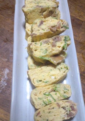 やきとり缶で卵焼き-レシピのメイン写真